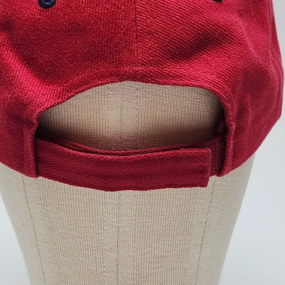 Cleveland Cavaliers Basketball Hat Cap NBA Cotton Cavs One Size Adjustable Red